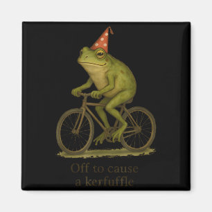 Kids Off Cause Kerfuffle Frog Meme Magnet