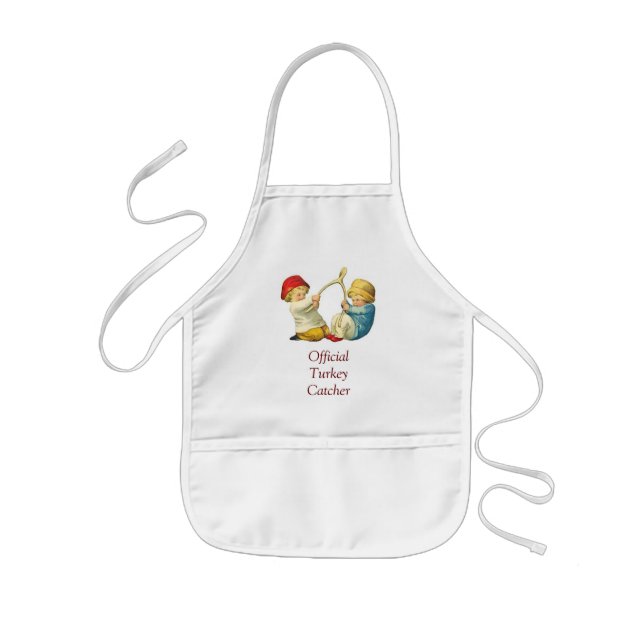 Kids Official Turkey Catcher Apron (Front)