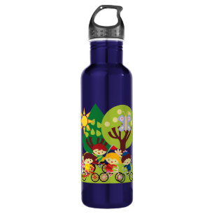 Kids on Bikes 710 Ml Water Bottle