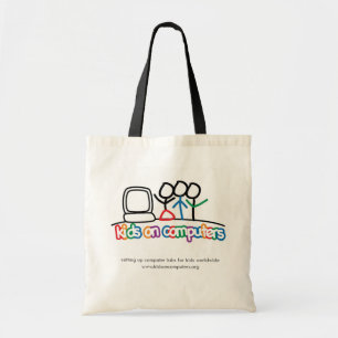 Kids On Computers Tote Bag