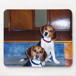 Kids on Stairs Mouse Mat
