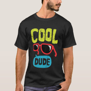 Kids One Cool Dude Birthday and sunglass For Boys T-Shirt