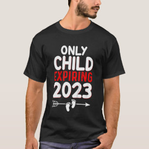 Kids Only Child Expiring 2023 Big Brother Promoted T-Shirt