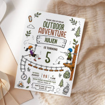 Kids Outdoor Adventure Park Birthday