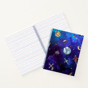 Kids Outer Space Notebook