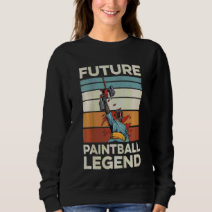 Kids Paintball Gaming For Your Future Paintballer Sweatshirt