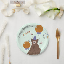 Kids Party Bear Birthday
