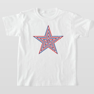 Kids Patriotic Star T-shirt