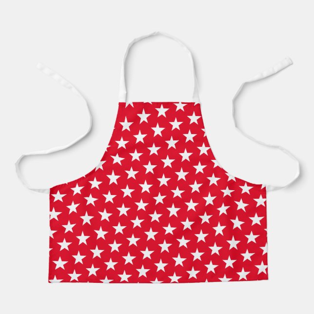 Kids Patriotic Stars Apron (Front)