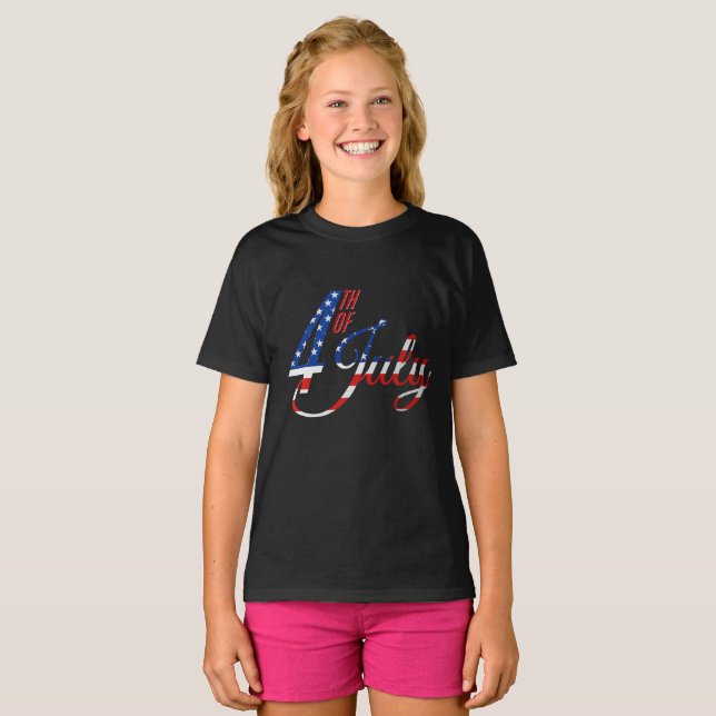Kids Patriotic T-shirt (Front Full)