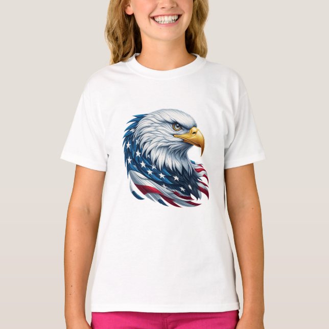 Kids Patriotic T-Shirt (Front)