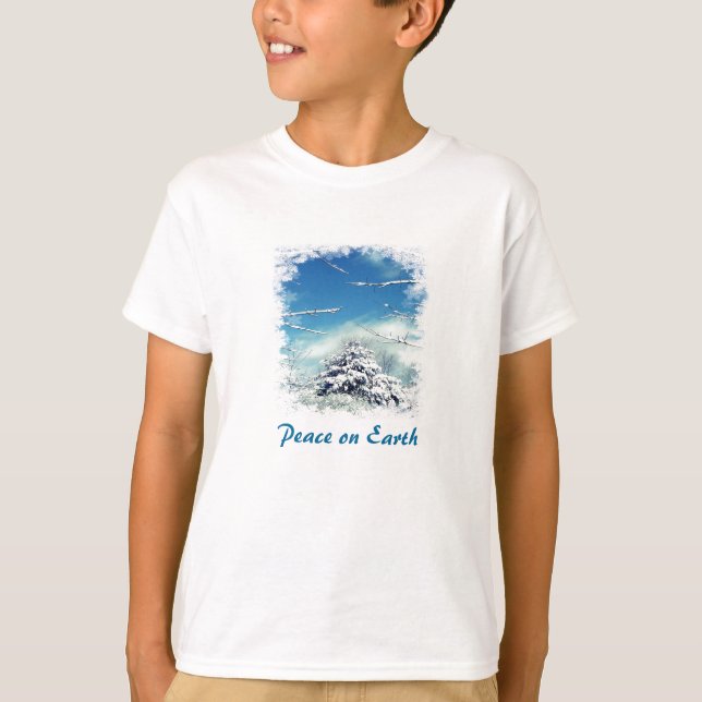 Kids Peace on Earth T-Shirt (Front)