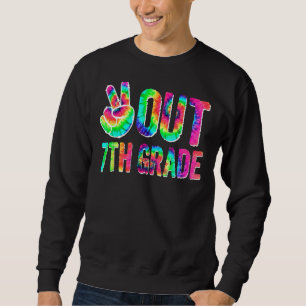 Kids Peace Out 7th Grade Graduation Last Day Of Sc Sweatshirt