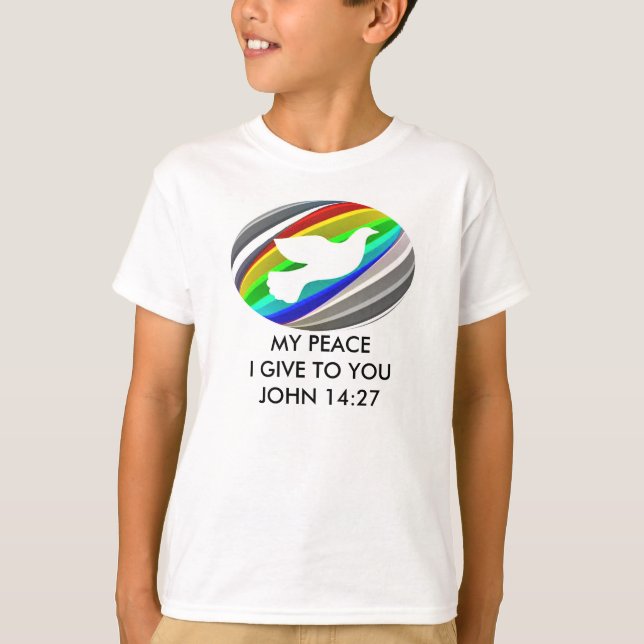 Kids Peace Tshirt (Front)