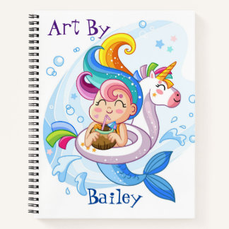 Kids Personal Sketch Spiral Notebook