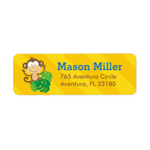 Kids Personalised Address Labels