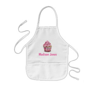 Kids personalised apron