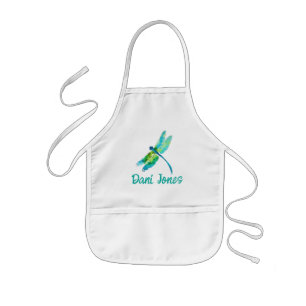 Kids personalised apron