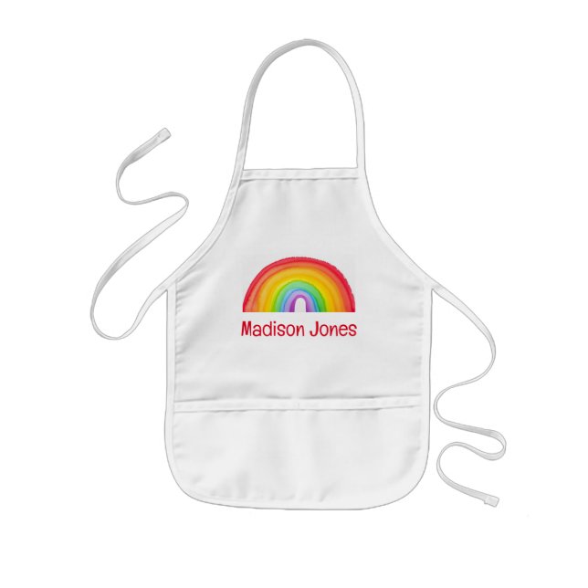 Kids personalised apron (Front)