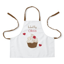 Kids' Personalised Apron | Cupcake Baker Apron