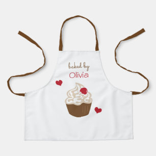 Kids' Personalised Apron   Cupcake Baker Apron