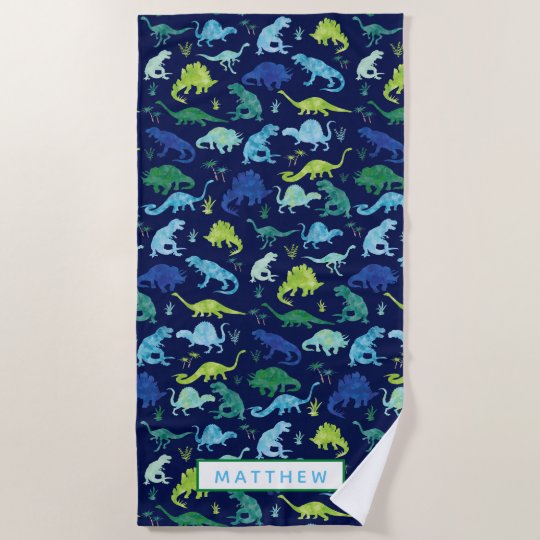 dinosaur towel
