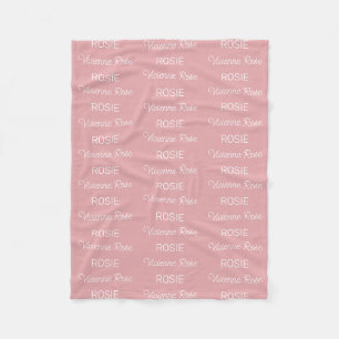 Kids Personalised Fleece Blanket