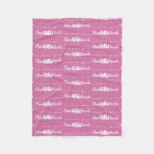 Kids Personalised Fleece Blanket