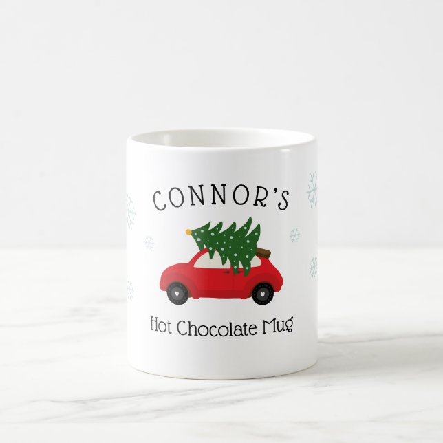 Kids Personalised Hot Chocolate Mug (Center)