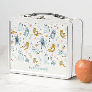Kids Personalised Metal Lunch Box