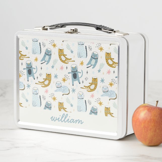  Kids Personalised Metal Lunch Box (In Situ)