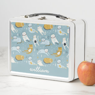 Kids Personalised Metal Lunch Box