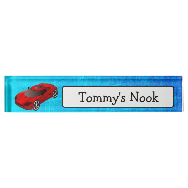 Kid's Personalised Name and Photo Name Plate (Front)