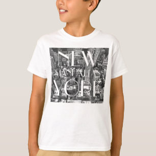 Kid's Personalised New York T-shirts NYC Souvenir