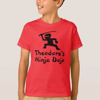 Kid's Personalised Ninja T-shirt