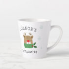 Kids Personalised Reindeer Hot Chocolate Mug