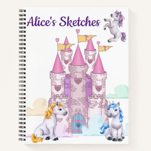 Kids Personalised Sketch Notebook
