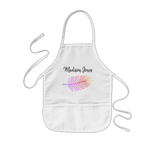 Kids personalized apron