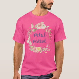 Kids Petal Patrol Flower Girl Shirt Kids Toddler