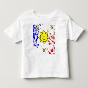 Kids Philippine flag shirt
