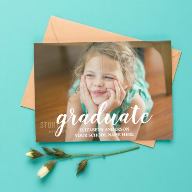 Kids Photo Graduation Announcement (Creator Uploaded)