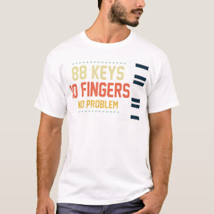 Kids Piano Key Musician Music Keys T-Shirt
