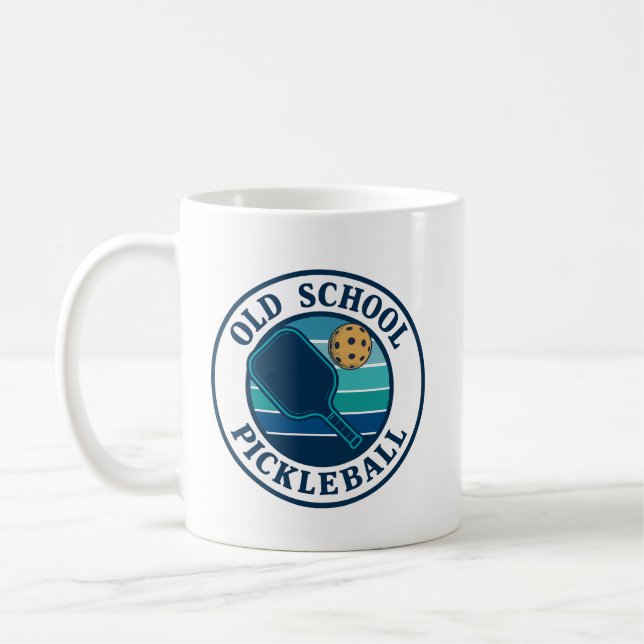 Kids Pickleball Sport T-shirts. Coffee Mug (Left)