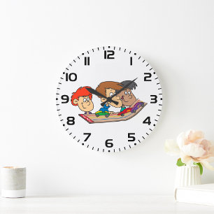 Kids Pinewood Derby Car Race Large Clock