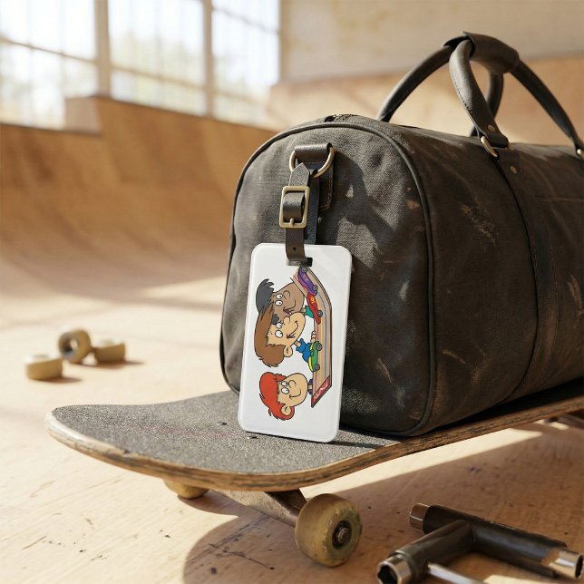 Kids Pinewood Derby Car Race Luggage Tag (Creator Uploaded)