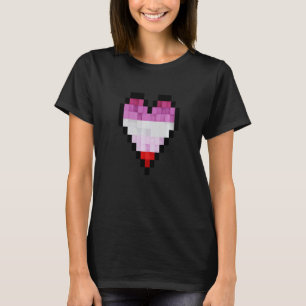 Kids Pixel Heart T-Shirt