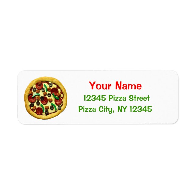 Kids Pizza Birthday Party (Front)
