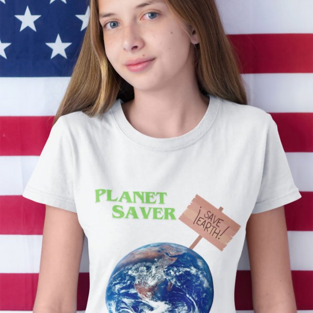 Kids Planet Saver T-Shirt (Creator Uploaded)