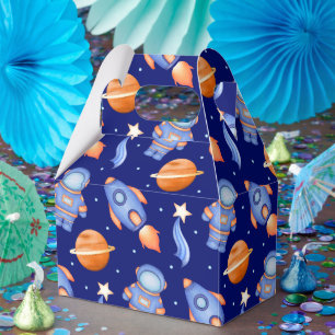 Kids Planets Spaceship & Astronaut Favour Box