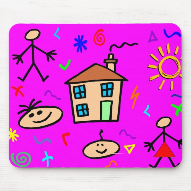 Kids Play Mouse Mat (Front)